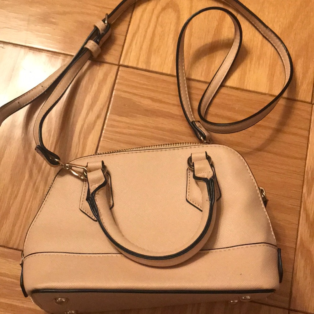 PINK SMALL CROSSBODY BAG WITH REMOVABLE STRAP MINI